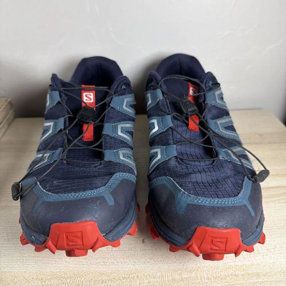 Salomon Speedcross 5 Blue Trail Shoes Mens 10.5
